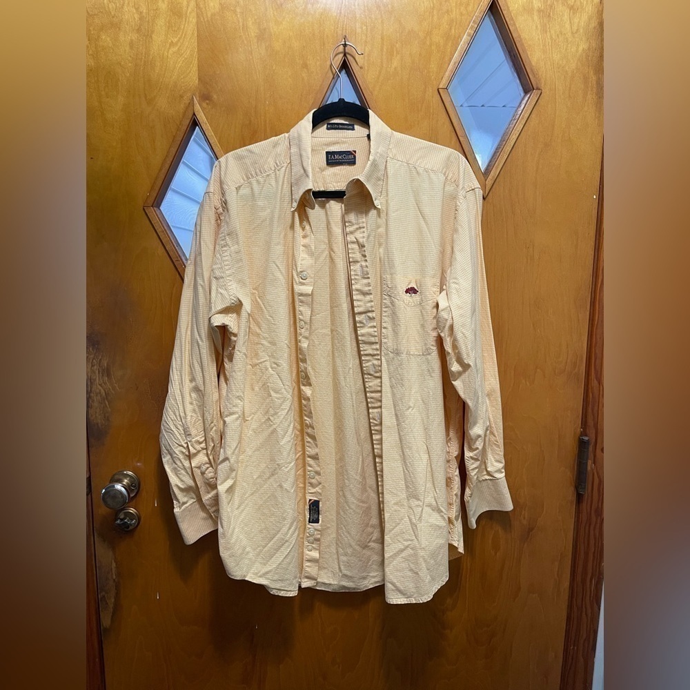 F.A. MacCluer 80’s 2-Ply Broadcloth Dress Shirt